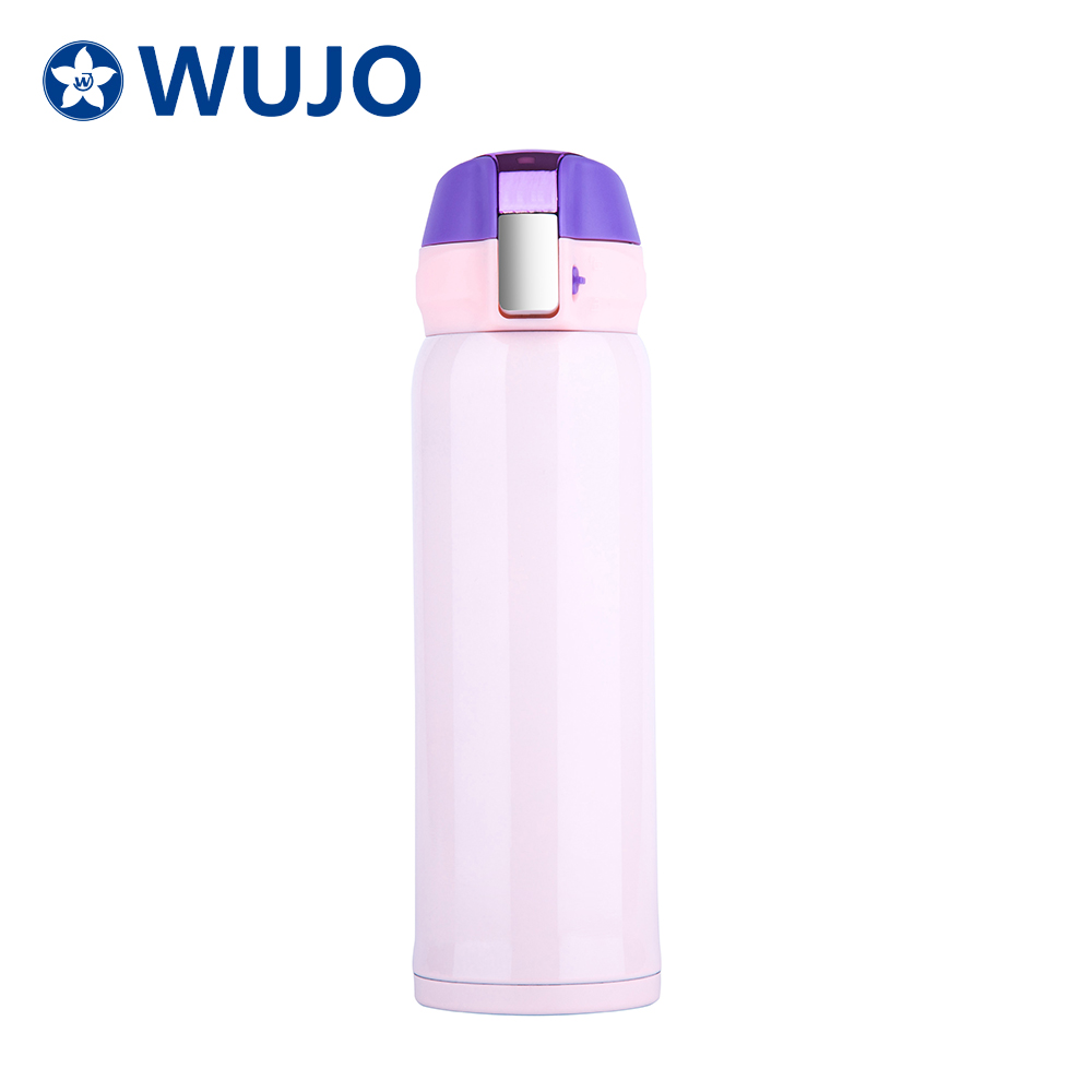 Wujo Wholesale Colorful Stainless Steel Insulated Water Bottle