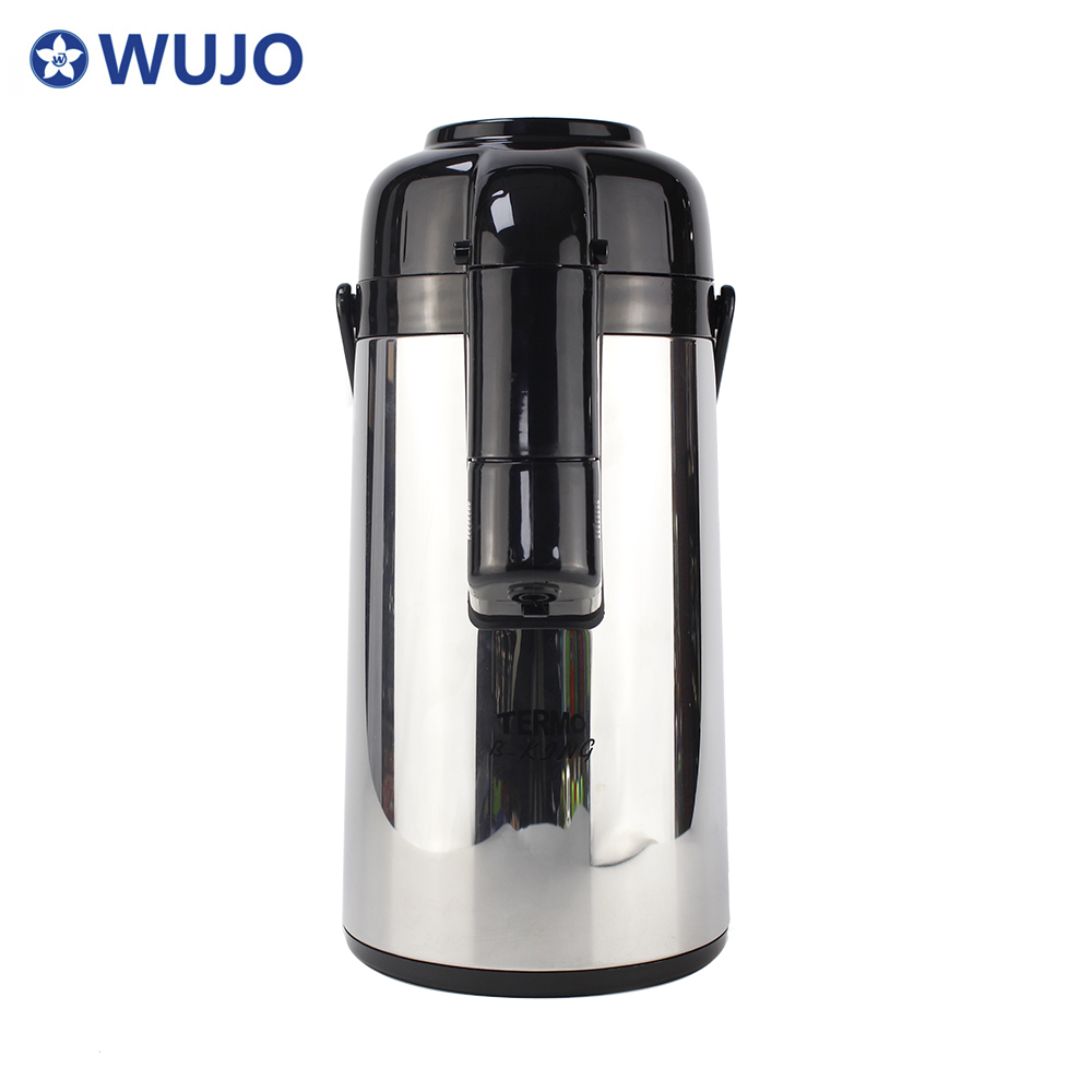 3L AIRPOT HOT Coffee Air Pump Vacuum Flask Termos Thermos with Glass Refill
