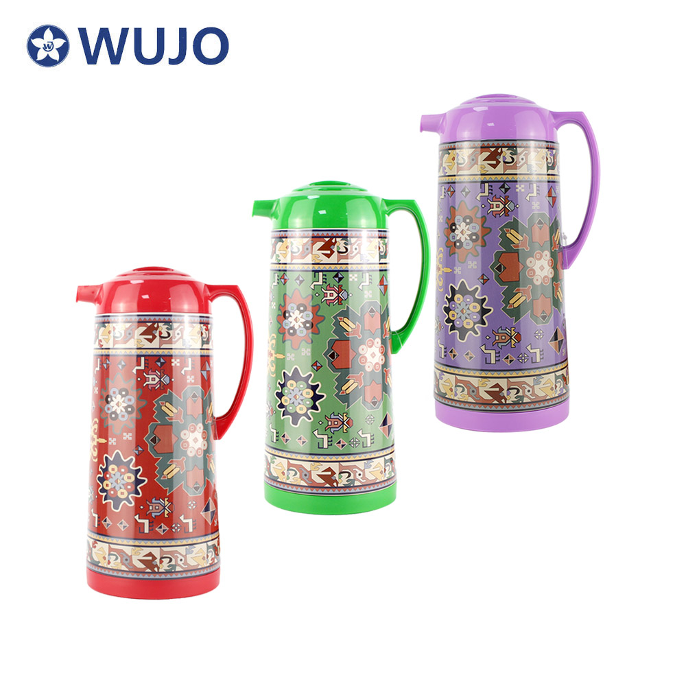  Arabic Egypt Glass Refill Hot Water Coffee Thermal Vacuum Flask Thermos Jug