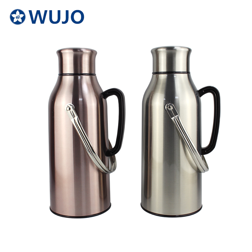 2L 3.2L Good Quality Thermal 24hr Stainless Steel Glass Refill Thermos Vacuum Flask