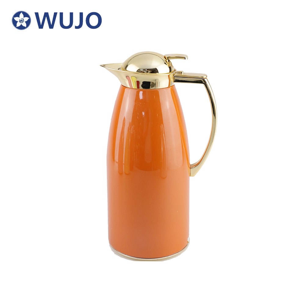 Wujo Modern Dallah Stainless Steel Arbic Coffee Pot
