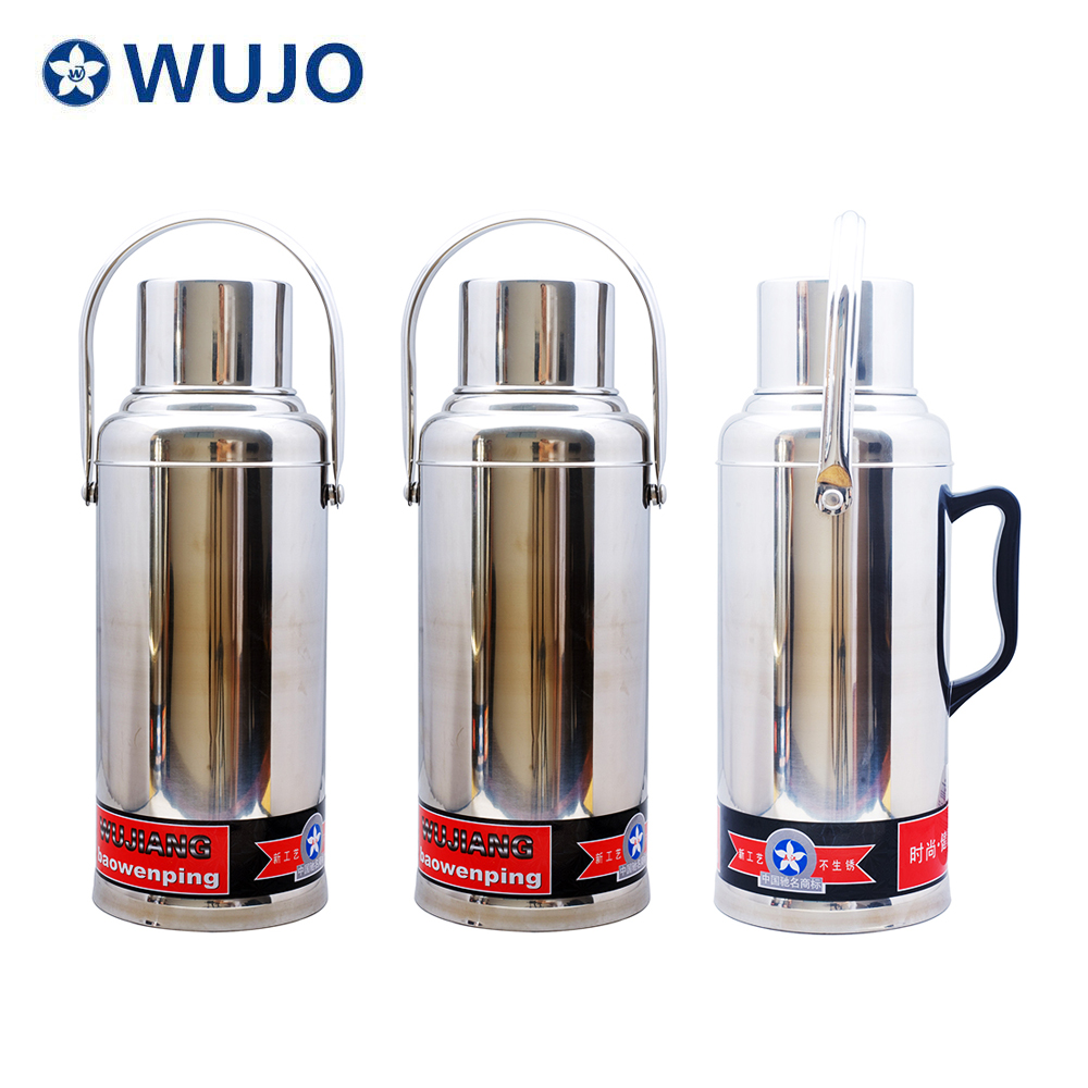 WUJO Africa 3.2L Leak Proof Stainless Steel Vacuum Insulated Tea Flask 