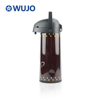 Hot Tea Water Glass Refill Flask Air Pump Coffee Thermos Airpot