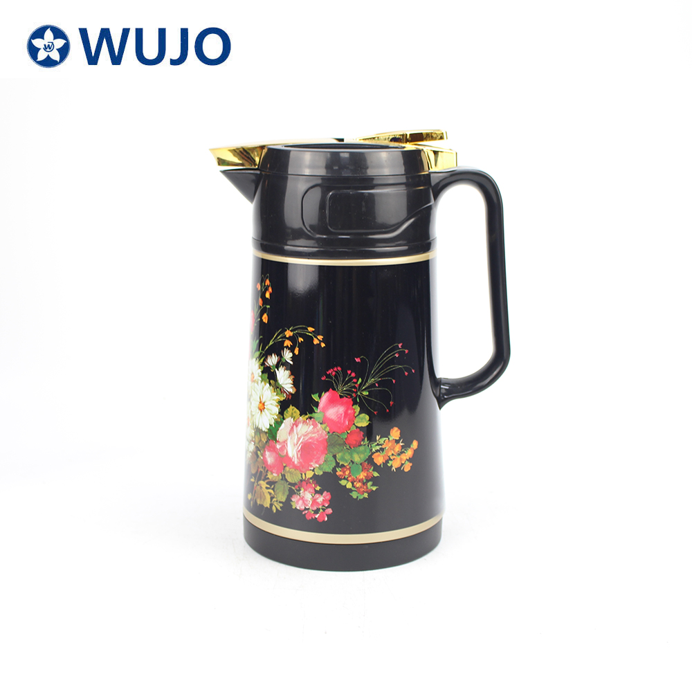 Wujo Glass Refill Vacuum Insulated Stainless Steel Coffee Pot