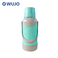Wholesale 3.2 Liter Insulated Tea Water Plastic Vacuum Flask with Glass Refill