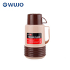 Manufacturer Cheap Two Cups Hot 24hr Coffee Tea Water Plastic Glass inside Flask from China WUJO