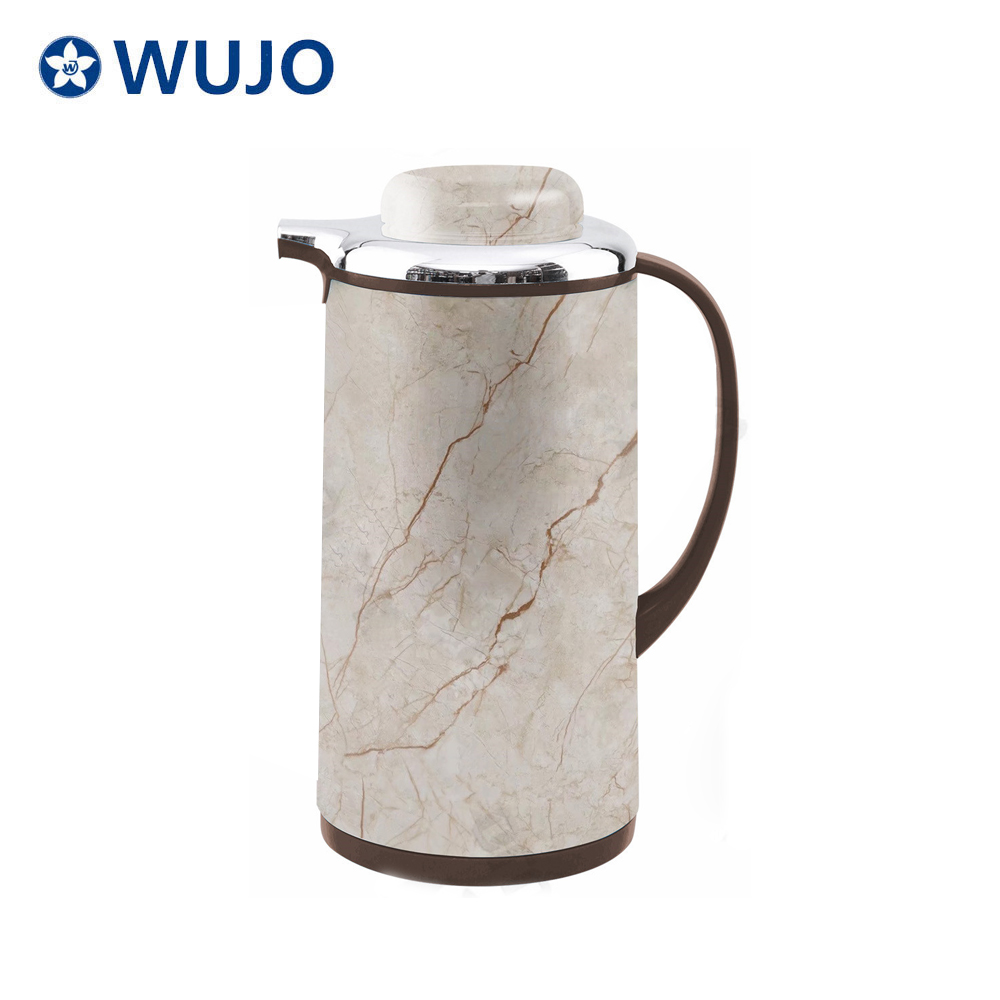 1L 1.3L 1.6L 1.9L Vacuum Marble Dubai Thermal Metal Arabian Tea Flask Coffee Thermos Pot